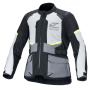 Veste Moto Alpinestars Andes Air Drystar Ice Grey Dark Grey Black