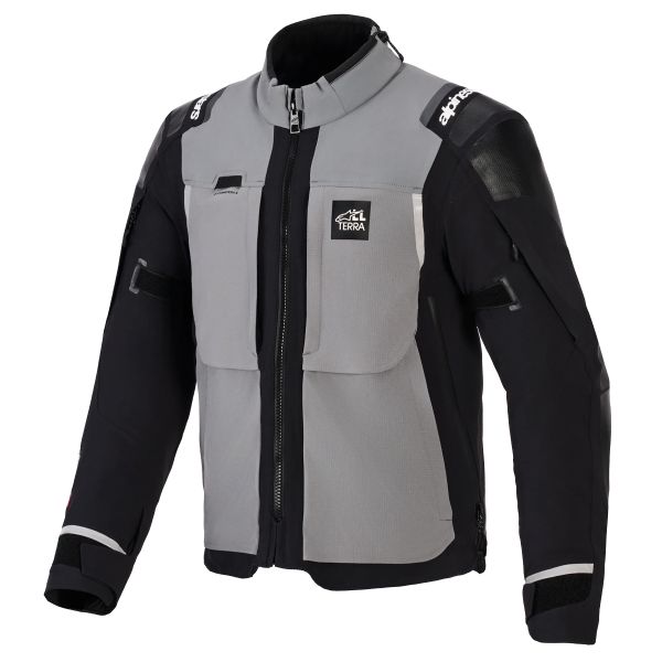 Veste Moto Alpinestars Andes Pro Drystar XF Dark Gray Black