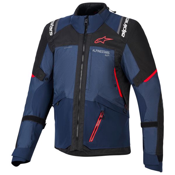 Veste Moto Alpinestars Andes V4 Drystar Night Navy Mood Indigo Black