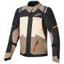 Veste Moto Alpinestars Andes V4 Drystar Walnut Mastic Black
