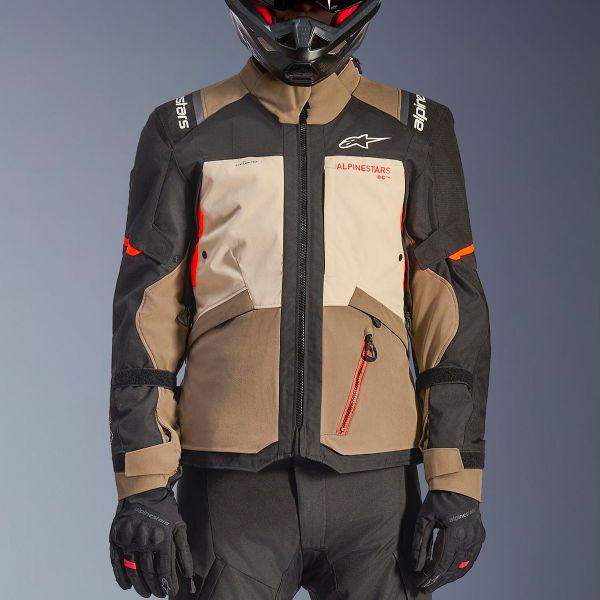 Alpinestars Andes V4 Drystar Walnut Mastic Black