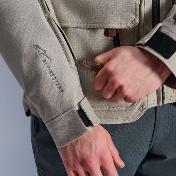 Alpinestars Borrego Drystar Warn Gray