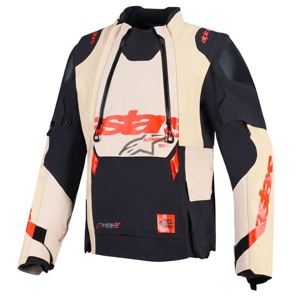 Veste Moto Alpinestars Halo Pro Drystar XF Laminated Mastic Black