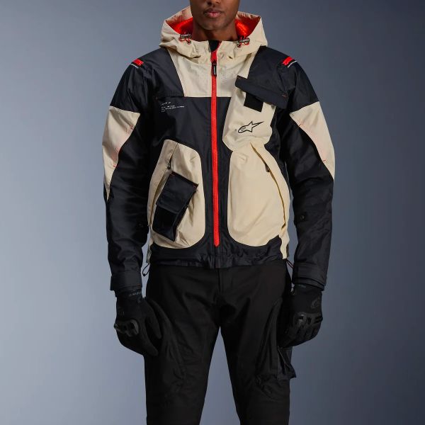 Alpinestars Mogress Air Black Almond Hot Orange