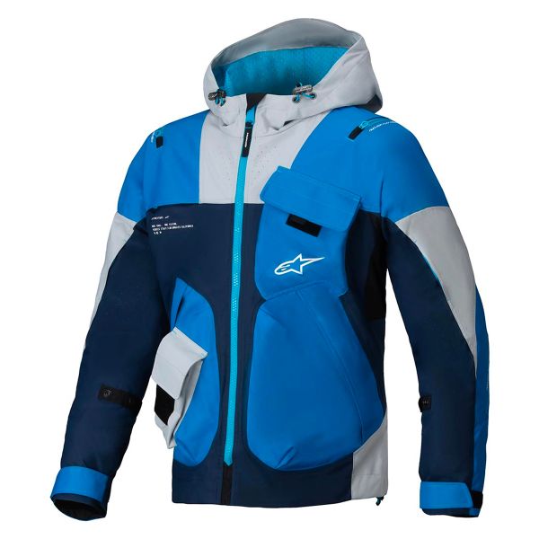Veste Moto Alpinestars Mogress Air Blue Almond