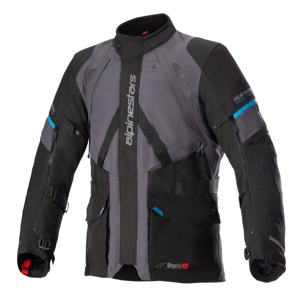 Veste Moto Alpinestars Monteira Drystar XF Dark Grey Tar Grey Bright Red