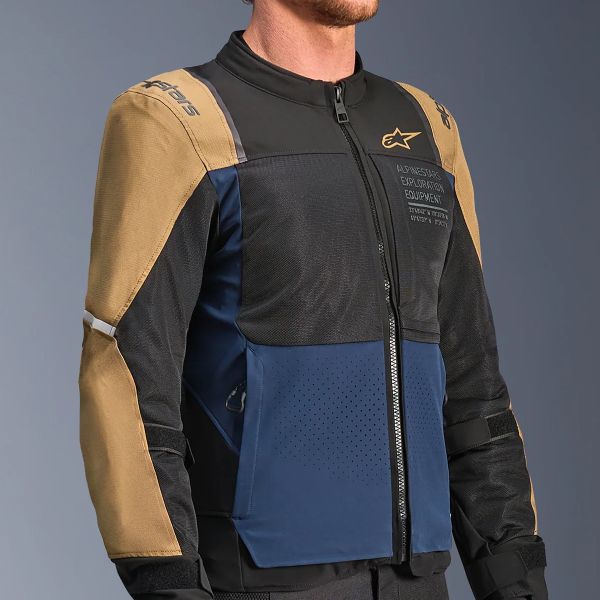 Alpinestars ST-2 Air Deep Blue Dark Khaki Black