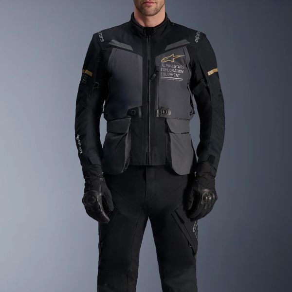 Alpinestars ST-7 2L Gore-Tex Deep Gray Black Dark Khaki