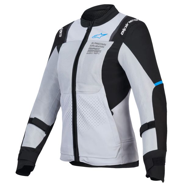 Veste Moto Alpinestars Stella ST-2 Air Ice Gray Black