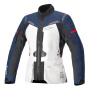 Veste Moto Alpinestars Stella ST-7 2L Gore-Tex Ice Grey Dark Blue Black