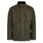 Veste Moto Belstaff Crosby 2 Tech Wax Forest Green