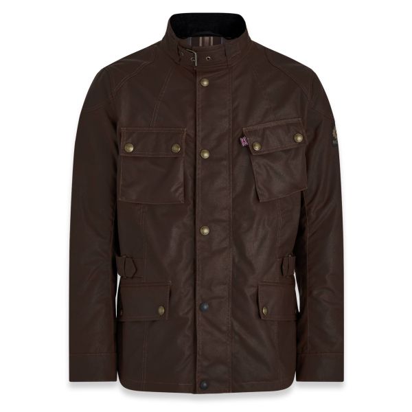 Veste Moto Belstaff Crosby 2 Tech Wax Mahogany Veste Moto Belstaff Crosby 2 Tech Wax Mahogany