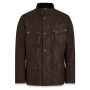 Veste Moto Belstaff Crosby 2 Tech Wax Mahogany