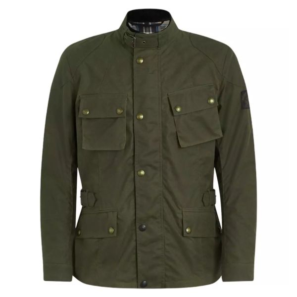Veste Moto Belstaff Crosby New Tech Forest Green