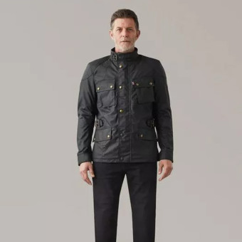 Belstaff Crosby New Tech Wax Black