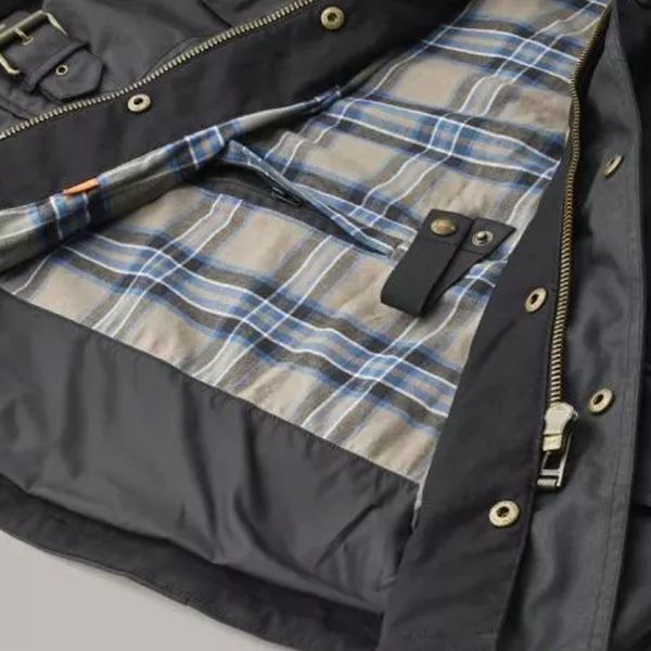 Belstaff Crosby New Tech Wax Black