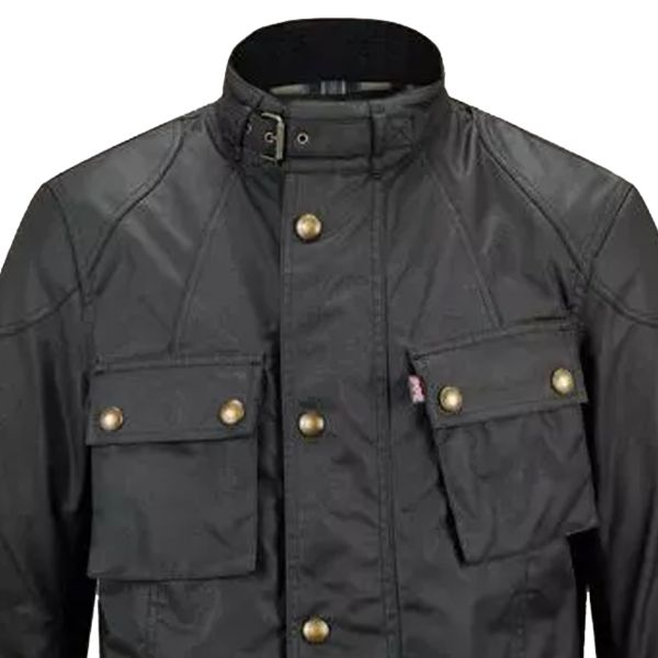 Belstaff Crosby New Tech Wax Black