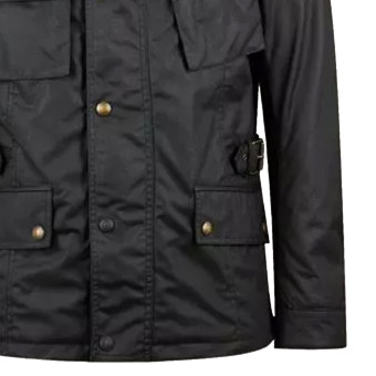 Belstaff Crosby New Tech Wax Black