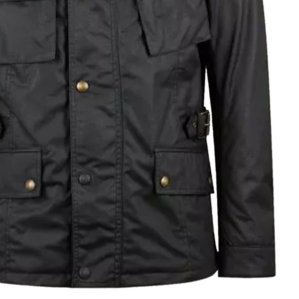 Belstaff Crosby New Tech Wax Black