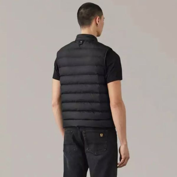Belstaff Doudoune Sans Manches Climate Black