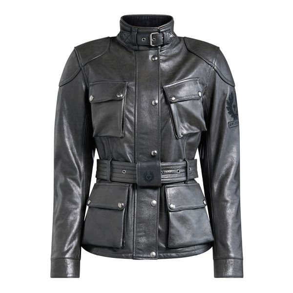 Veste Moto Belstaff Trialmaster Pro Lady Leather Black Veste Moto Belstaff Trialmaster Pro Lady Leather Black