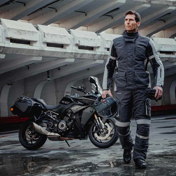 Veste moto hiver hotsell homme gore tex