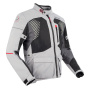 Veste Moto Bering Bakundu Grey Black Red
