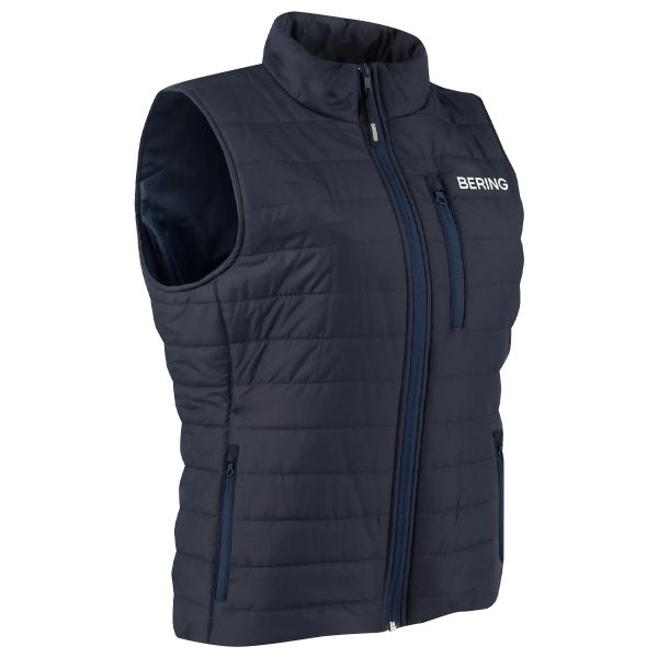 Veste Moto Bering Doudoune Lady Orbit Marine
