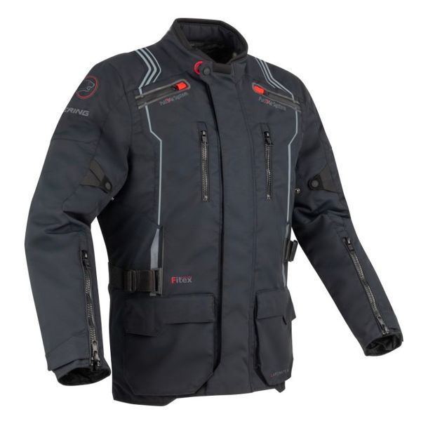 Veste Moto Bering Flagstaff Black Veste Moto Bering Flagstaff Black