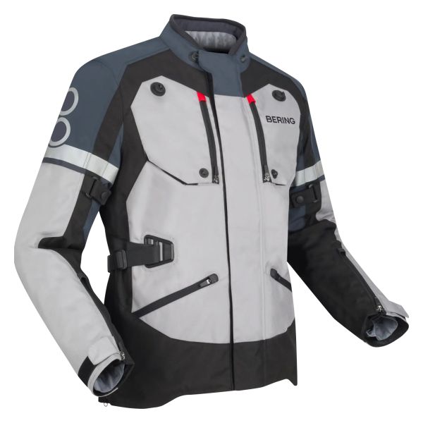 Veste Moto Bering Halifax Anthracite Grey Veste Moto Bering Halifax Anthracite Grey