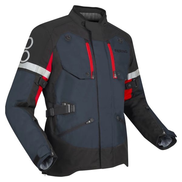Veste Moto Bering Halifax Black Anthracite Red Veste Moto Bering Halifax Black Anthracite Red