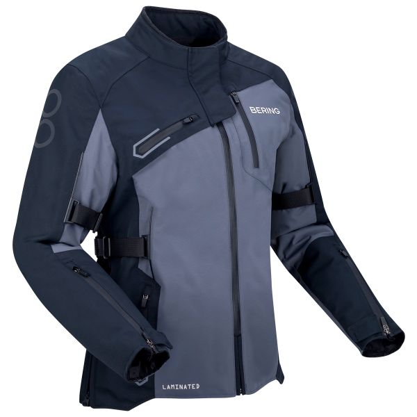 Veste Moto Bering Lady Oxygen Jacket Noir gris