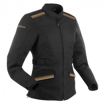 Veste Moto Bering Lady Shine Black Gold