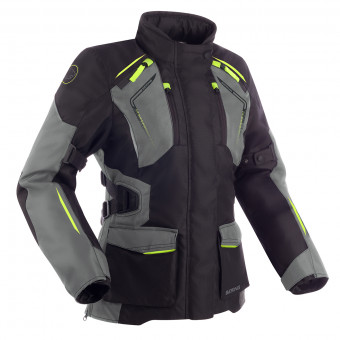 Veste Moto Bering Lady Vision Black Grey