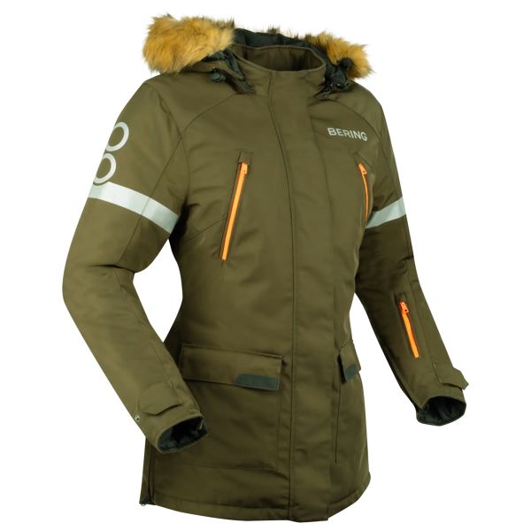 Veste Moto Bering Lady Wembley Kaki