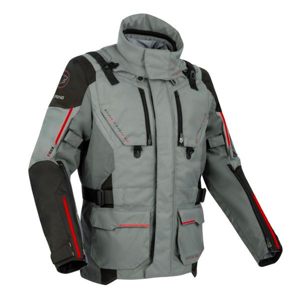 Veste Moto Bering Nordkapp Grey