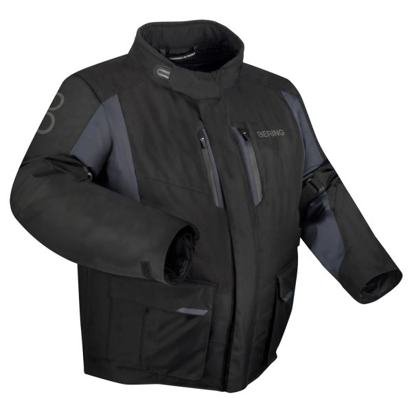 Veste Moto Bering Siberia King Size Black Grey Veste Moto Bering Siberia King Size Black Grey