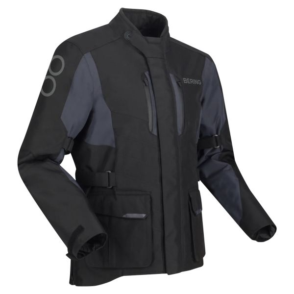 Veste Moto Bering Siberia Noir Gris Veste Moto Bering Siberia Noir Gris