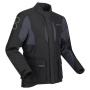 Veste Moto Bering Siberia Noir Gris