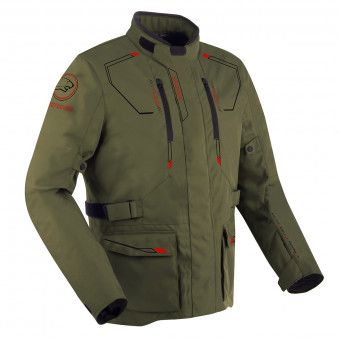 Veste Moto Bering Voyager Kaki