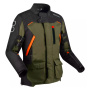 Veste Moto Bering Zephyr Black Kaki Orange