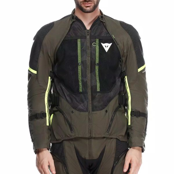 Dainese Super Adventure Absoluteshell Tarmac Black Fluo Yellow