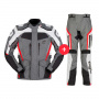Veste Moto Furygan Apalaches Black Grey Red + Apalaches Pant Black Grey Red