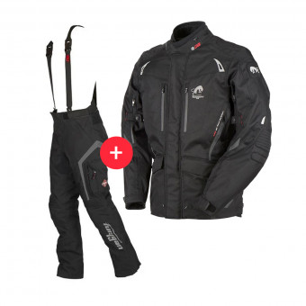 Veste Moto Furygan Apalaches Black + Apalaches Pant Black
