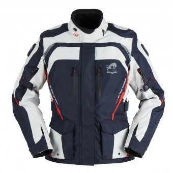 Veste Moto Furygan Apalaches Lady Blue Pearl Red