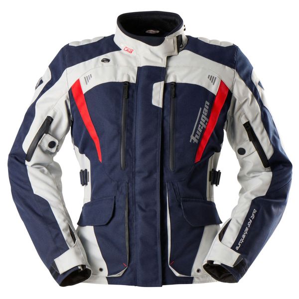 Veste Moto Furygan Apalaches Lady Evo Blue Pearl Red Veste Moto Furygan Apalaches Lady Evo Blue Pearl Red