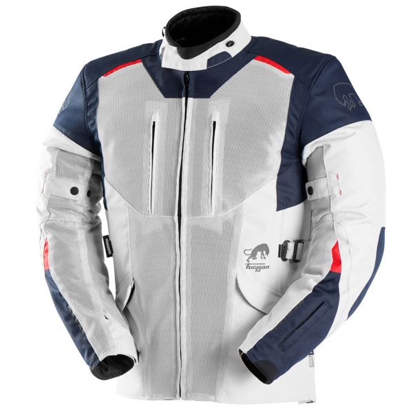 Furygan Brooks Vented + Blue Pearl Red