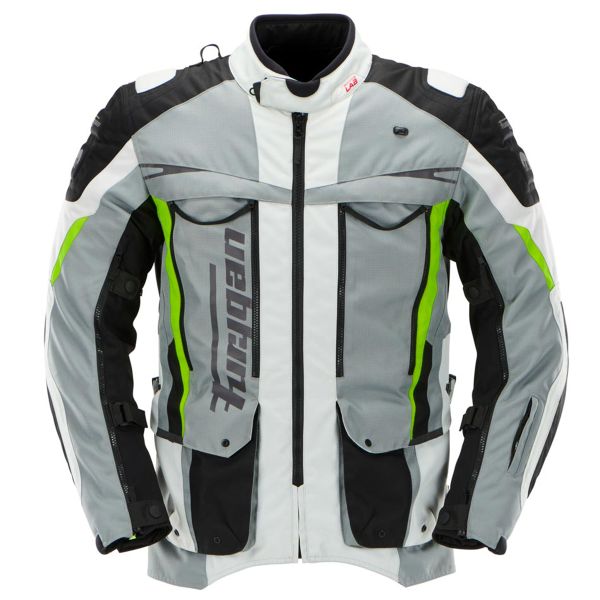 Veste Moto Furygan Montroc Kevlar Primaloft 3en1+ Black Pearl Anthracite Yellow St