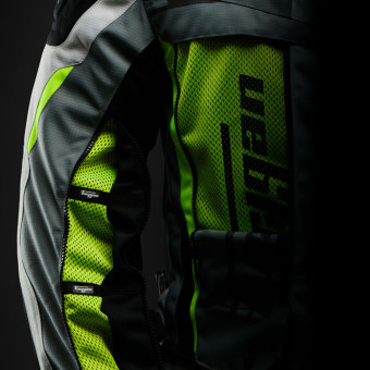 Furygan Montroc Kevlar Primaloft 3en1+ Black Pearl Anthracite Yellow St
