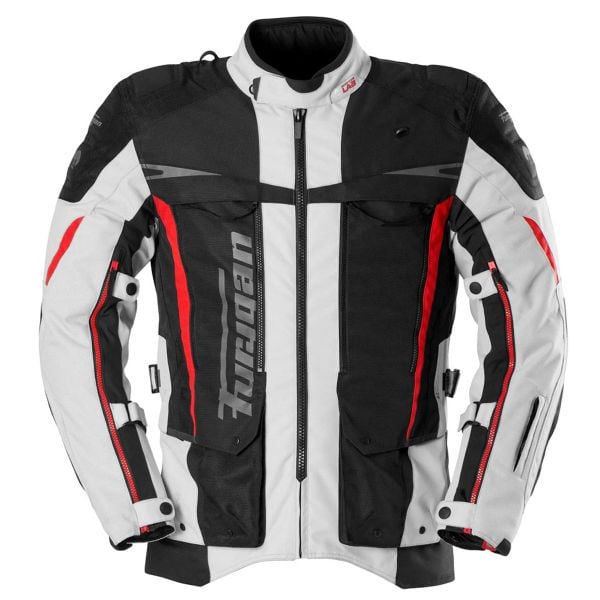Veste Moto Furygan Montroc Kevlar Primaloft 3en1+ Black Pearl Red Veste Moto Furygan Montroc Kevlar Primaloft 3en1+ Black Pearl Red